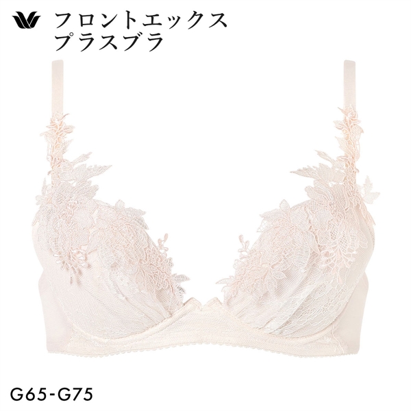 ワコール フロントエックスプラスブラ プレミアム 30series BXD730 30G 3/4カップブラジャー G Wacoal