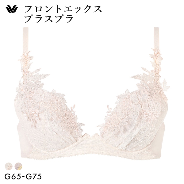 ワコール フロントエックスプラスブラ プレミアム 30series BXD730 30G 3/4カップブラジャー G Wacoal