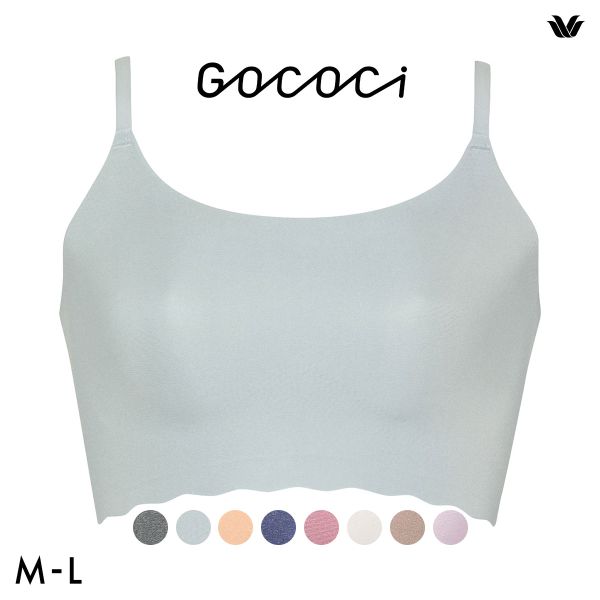 ワコール Wacoal ゴコチ GOCOCi CGG220 ラクに美胸キープ シームレス ノンワイヤーブラ ベンベルグ ML フラット 単品