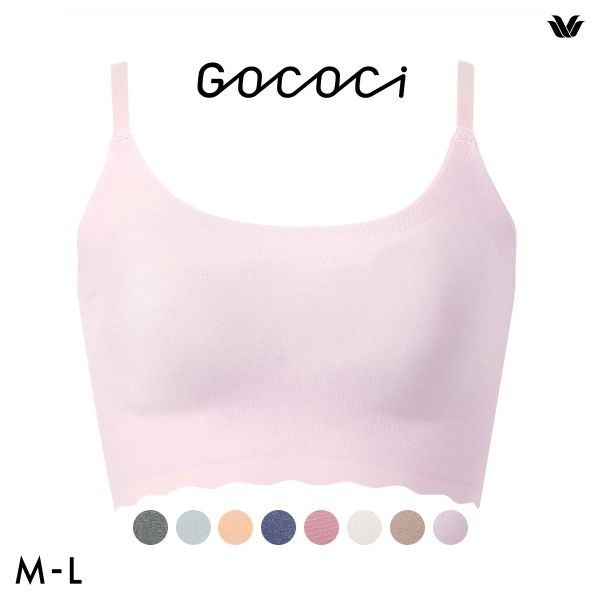 ワコール Wacoal ゴコチ GOCOCi CGG220 ラクに美胸キープ シームレス ノンワイヤーブラ ベンベルグ ML フラット 単品