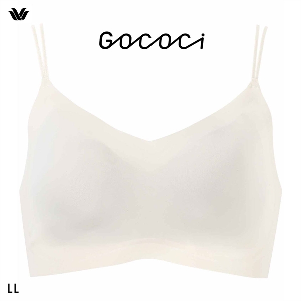 ワコール ゴコチ CGG233 ハーフトップ ノンワイヤー ブラジャー LL ブラレット ワイヤレス Wacoal GOCOCi