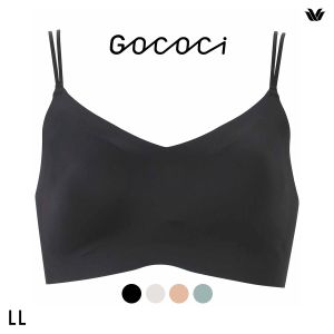 ワコール ゴコチ CGG233 ハーフトップ ノンワイヤー ブラジャー LL ブラレット ワイヤレス Wacoal GOCOCi