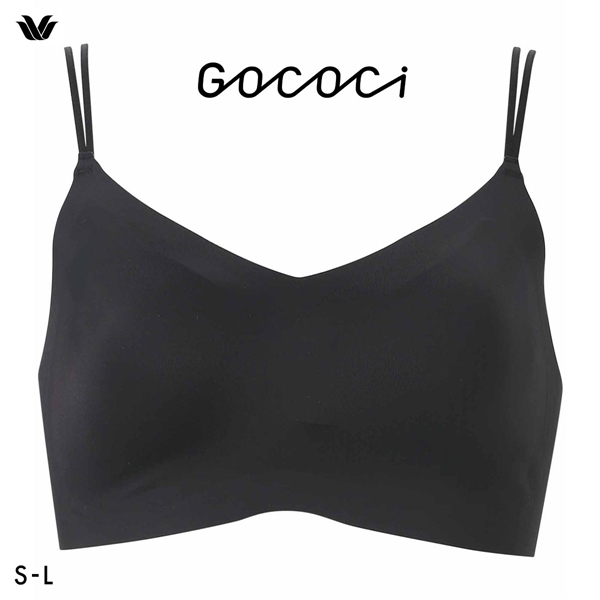 ワコール ゴコチ CGG233 ハーフトップ ノンワイヤー ブラジャー SML ブラレット ワイヤレス Wacoal GOCOCi