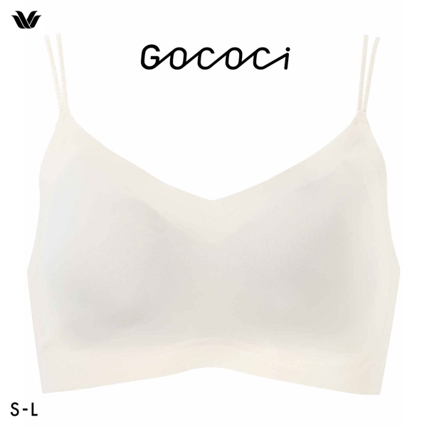 ワコール ゴコチ CGG233 ハーフトップ ノンワイヤー ブラジャー SML ブラレット ワイヤレス Wacoal GOCOCi