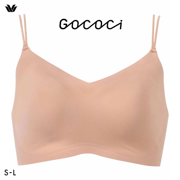 ワコール ゴコチ CGG233 ハーフトップ ノンワイヤー ブラジャー SML ブラレット ワイヤレス Wacoal GOCOCi