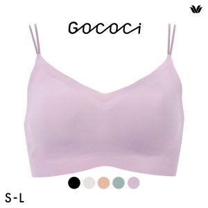 ワコール ゴコチ CGG233 ハーフトップ ノンワイヤー ブラジャー SML ブラレット ワイヤレス Wacoal GOCOCi