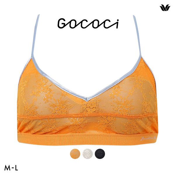 ワコール ゴコチ cooomy. クーミー CGG245 ノンワイヤー ブラレット ブラジャー ML Wacoal GOCOCi ハーフトップ ワイヤレス