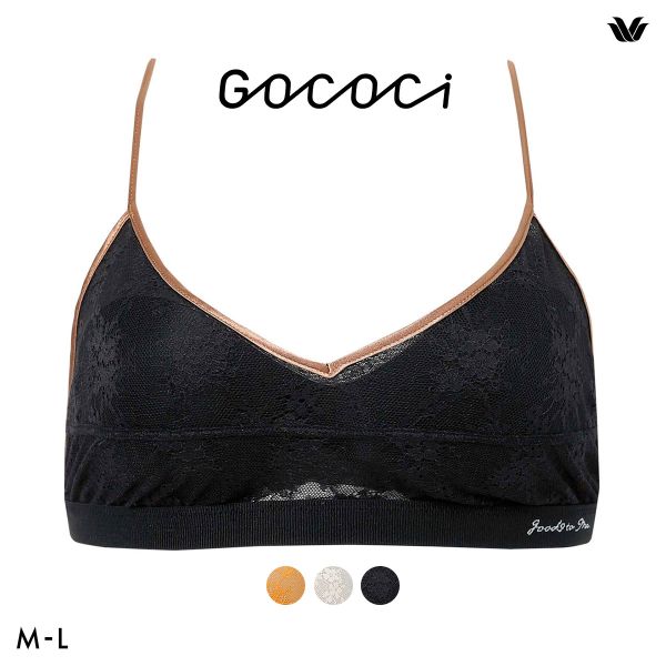 ワコール ゴコチ cooomy. クーミー CGG245 ノンワイヤー ブラレット ブラジャー ML Wacoal GOCOCi ハーフトップ ワイヤレス