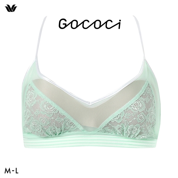 ワコール ゴコチ cooomy. クーミー ノンワイヤー ブラレット ブラジャー CGG246 ML Wacoal GOCOCi ハーフトップ ワイヤレス