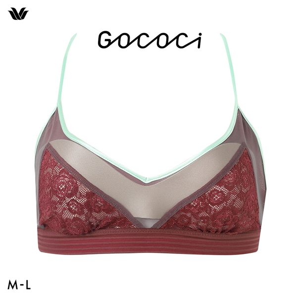 ワコール ゴコチ cooomy. クーミー ノンワイヤー ブラレット ブラジャー CGG246 ML Wacoal GOCOCi ハーフトップ ワイヤレス