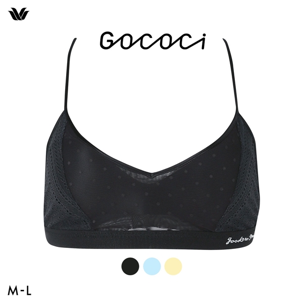 ワコール ゴコチ cooomy. クーミー ノンワイヤー ブラレット ブラジャー CGG249 ML Wacoal GOCOCi ハーフトップ ワイヤレス