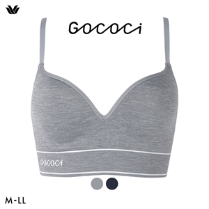 ワコール ゴコチ CGG256 ハーフトップ バストラインきれい ノンワイヤー ブラジャー ML ワイヤレス 大きいサイズ Wacoal GOCOCi