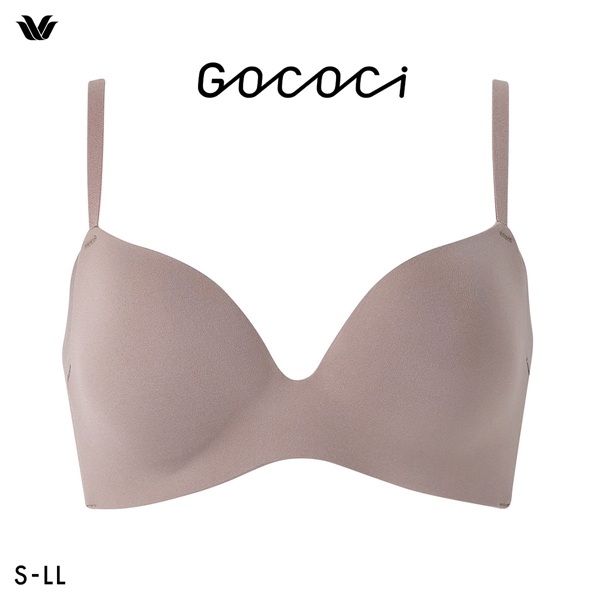 ワコール ゴコチ CGG266 ラクに美胸キープ ノンワイヤーブラ 脇高 フラット ワイヤレスブラ Tシャツブラ モールド ブラジャー Wacoal GOCOCi