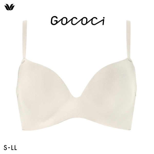 ワコール ゴコチ CGG266 ラクに美胸キープ ノンワイヤーブラ 脇高 フラット ワイヤレスブラ Tシャツブラ モールド ブラジャー Wacoal GOCOCi