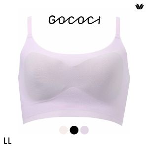 ワコール Wacoal 涼感ゴコチ GOCOCi 涼感 CGG271 ラクに美胸キープ シームレス　ノンワイヤーブラ ストラップタイプ LL