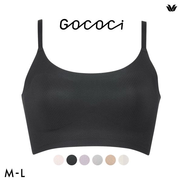 ワコール Wacoal 涼感ゴコチ GOCOCi 涼感 CGG271 ラクに美胸キープ シームレス　ノンワイヤーブラ ストラップタイプ ML