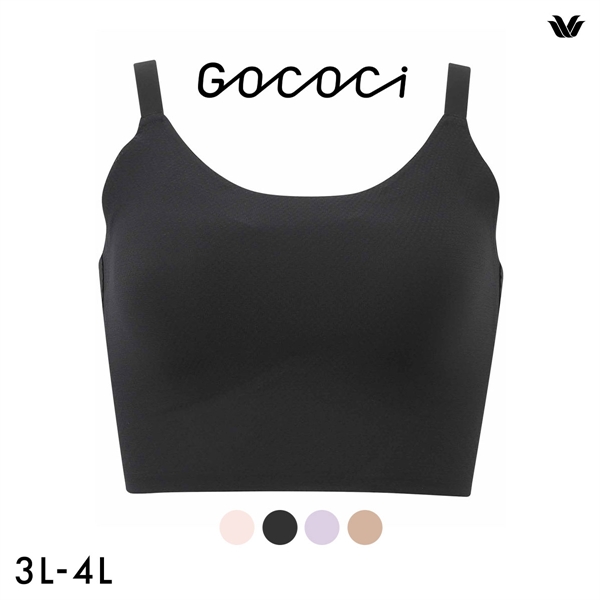 ワコール ゴコチ 涼感 ラージサイズ CGG273 シームレス ノンワイヤーブラ ストラップタイプ 3L 4L Wacoal GOCOCi