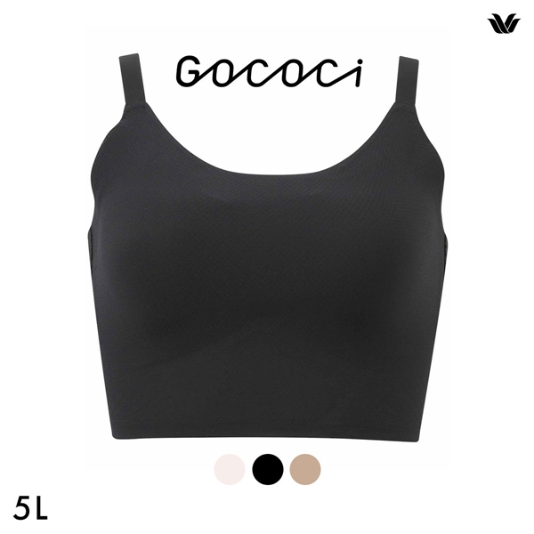 ワコール ゴコチ 涼感 ラージサイズ CGG273 シームレス ノンワイヤーブラ ストラップタイプ 5L Wacoal GOCOCi