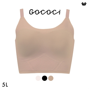 ワコール ゴコチ 涼感 ラージサイズ CGG273 シームレス ノンワイヤーブラ ストラップタイプ 5L Wacoal GOCOCi