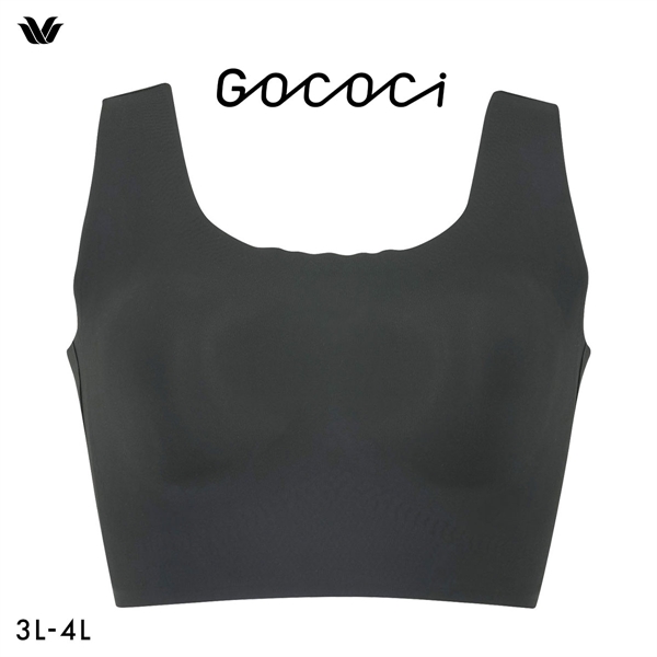 ワコール Wacoal ゴコチ GOCOCi CGG533 ラクに美胸キープ シームレス ノンワイヤー ブラジャー 3L 4L フラット 無縫製 単品