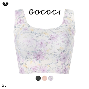 ワコール Wacoal ゴコチ GOCOCi CGG533 ラクに美胸キープ シームレス ノンワイヤー ブラジャー 5L フラット 無縫製 単品