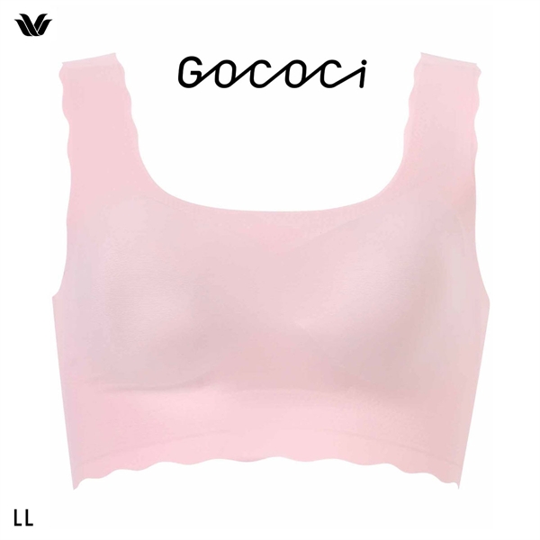 ワコール Wacoal ゴコチ GOCOCi CGG535 ラクに美胸キープ ブラジャー ノンワイヤー シームレス ナイロン フラット LL 単品