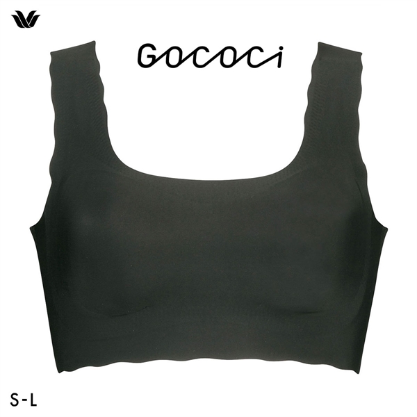 ワコール Wacoal ゴコチ GOCOCi CGG535 ラクに美胸キープ ブラジャー ノンワイヤー シームレス ナイロン フラット SML 単品