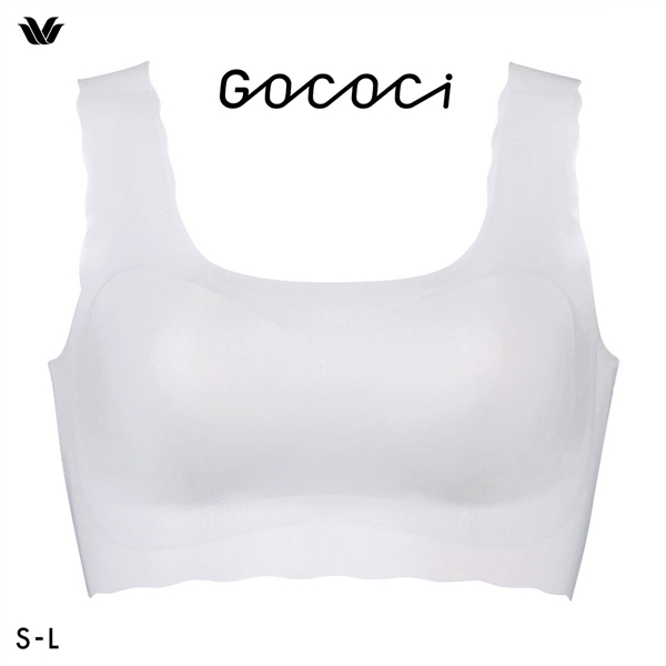 ワコール Wacoal ゴコチ GOCOCi CGG535 ラクに美胸キープ ブラジャー ノンワイヤー シームレス ナイロン フラット SML 単品