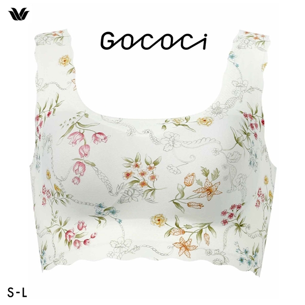 ワコール Wacoal ゴコチ GOCOCi CGG535 ラクに美胸キープ ブラジャー ノンワイヤー シームレス ナイロン フラット SML 単品