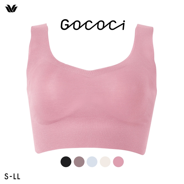 ワコール ゴコチ CGG551 ラクに美胸キープ シームレス ノンワイヤーブラ フラット 無縫製 ワイヤレスブラ ブラジャー Wacoal GOCOCi