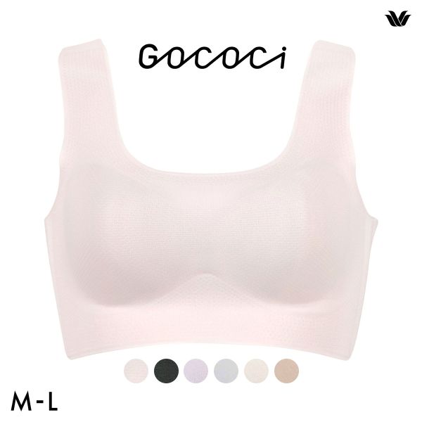 ワコール Wacoal 涼感ゴコチ GOCOCi 涼感 CGG571 ラクに美胸キープ シームレス ノンワイヤーブラ フラット ワイヤレスブラ ML