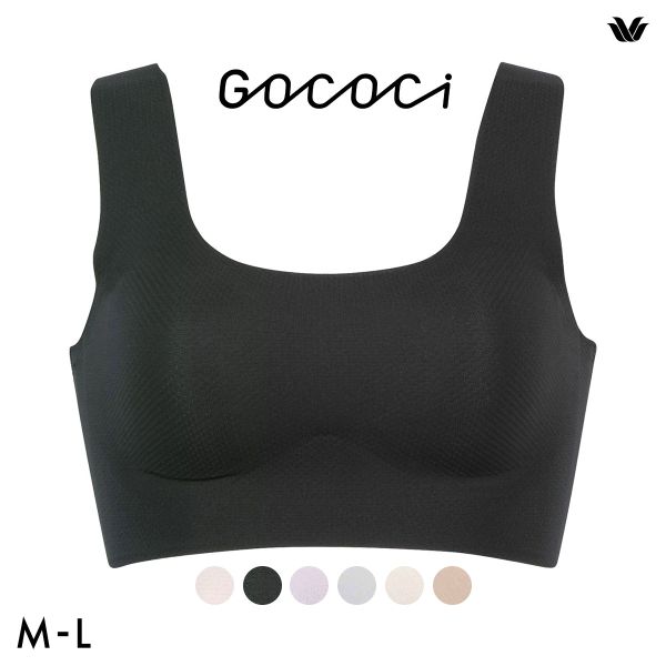 ワコール Wacoal 涼感ゴコチ GOCOCi 涼感 CGG571 ラクに美胸キープ シームレス ノンワイヤーブラ フラット ワイヤレスブラ ML