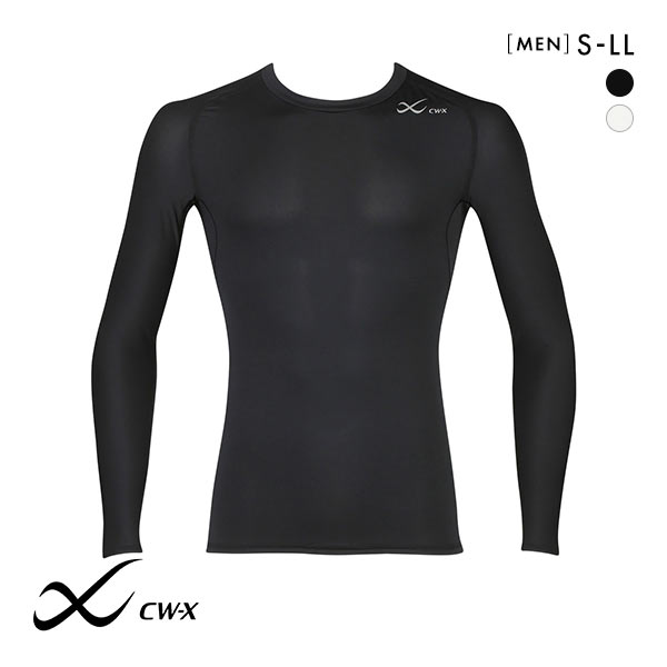 ワコール Wacoal シーダブリューエックス CW-X MENS セカンドボディ 2.0 ラウンドネック 丸首 長袖 機能性トップス