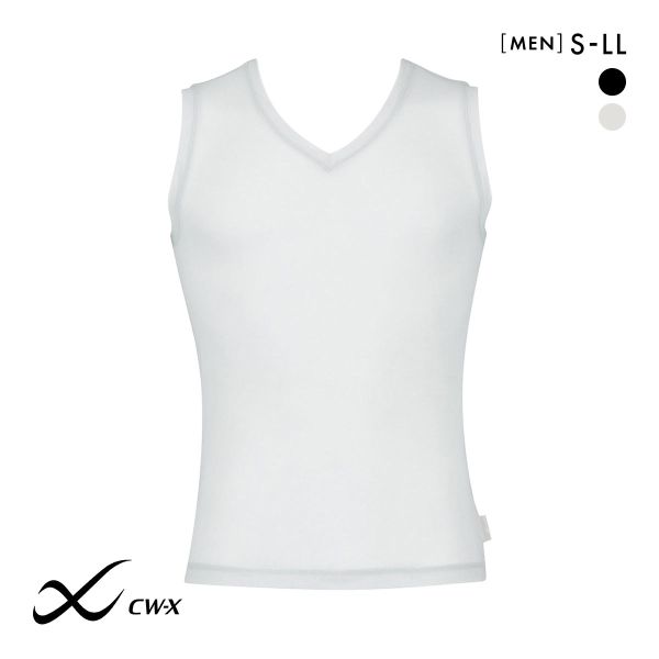 ワコール シーダブリューエックス 汗対策インナー べたつきからの解放 ノースリーブ Wacoal CW-X MENS