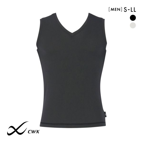 ワコール シーダブリューエックス 汗対策インナー べたつきからの解放 ノースリーブ Wacoal CW-X MENS