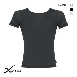 ワコール シーダブリューエックス 汗対策インナー べたつきからの解放 半袖 Wacoal CW-X MENS