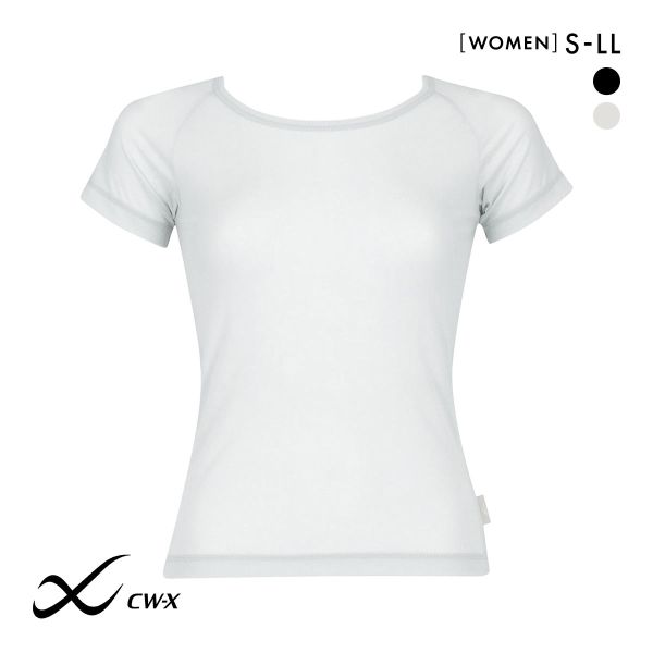 ワコール シーダブリューエックス 汗対策インナー べたつきからの解放 半袖 Wacoal CW-X WOMENS