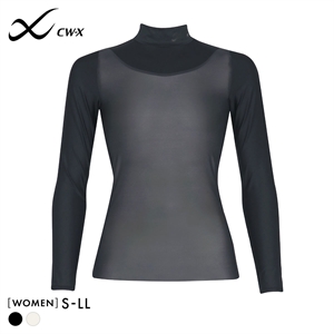 ワコール シーダブリューエックス CW-X WOMENS シアーメッシュトップス ハイネック 長袖 トップス CHY069 Wacoal
