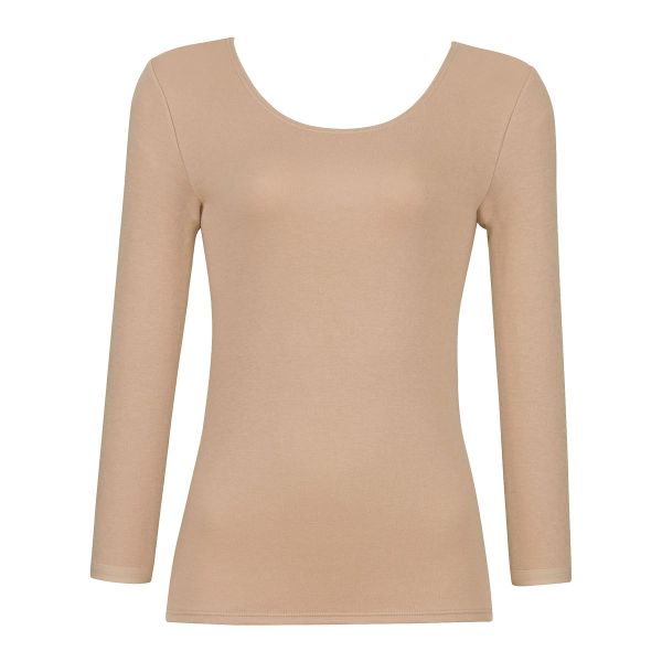 ワコール Wacoal スゴ衣 綿100％ 極暖 インナー 八分袖 肌側起毛 保温 吸湿発熱 あったか LL