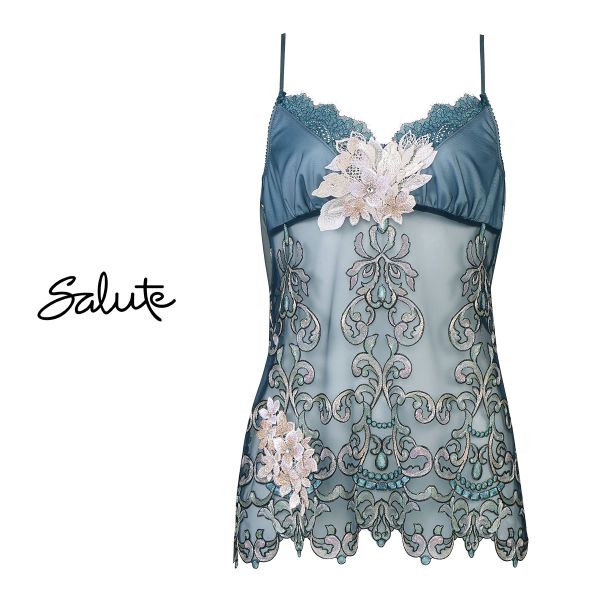 ワコール Wacoal サルート Salute 24SS先行 02G CTJ202 キャミソール ML ランジェリー スタンダードシルエット プレステージ