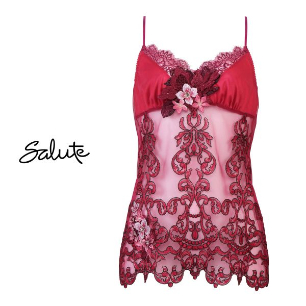 ワコール Wacoal サルート Salute 24SS先行 02G CTJ202 キャミソール ML ランジェリー スタンダードシルエット プレステージ