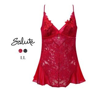 ワコール サルート 27グループ 27G キャミソール LL フレアーシルエット カメオ Wacoal Salute CTJ227 25AWブルーム