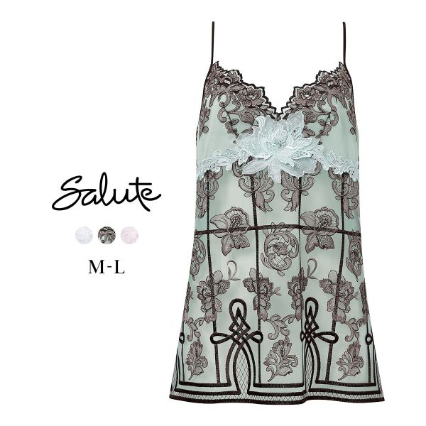 ワコール サルート 32グループ 32G キャミソール ML ランジェリー ホルターネック Wacoal Salute CTJ232 26SS先行プレステージ