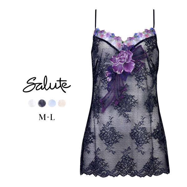 ワコール サルート 60グループ 60G キャミソール ランジェリー ML Wacoal Salute CTJ260 24AWシーズン