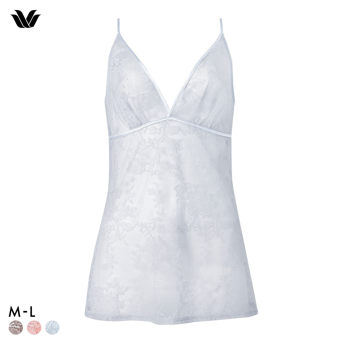 ワコール プレミアム 23series BXD423 CXD223 23G キャミソール ランジェリー ML レディース(BGY-ブルーグレー-M)