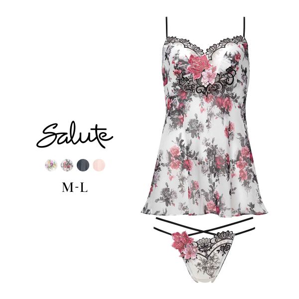 ワコール サルート 13グループ 13G セットアップ ML キャミソール Tバックショーツ ランジェリー Wacoal Salute DTJ213 25SSフェア