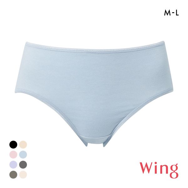 ワコール Wacoal ウイング Wing 綿の贅沢オーガニック ショーツ コットン 綿混 なめらか ML 単品