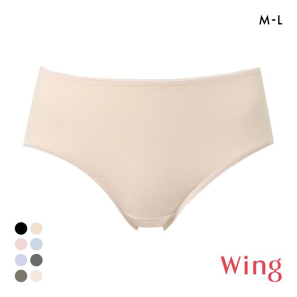 ワコール Wacoal ウイング Wing 綿の贅沢オーガニック ショーツ コットン 綿混 なめらか ML 単品