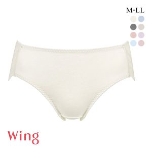 ワコール Wacoal ウイング Wing 綿の贅沢オーガニック ショーツ ML コットン 綿混 天然素材 なめらか