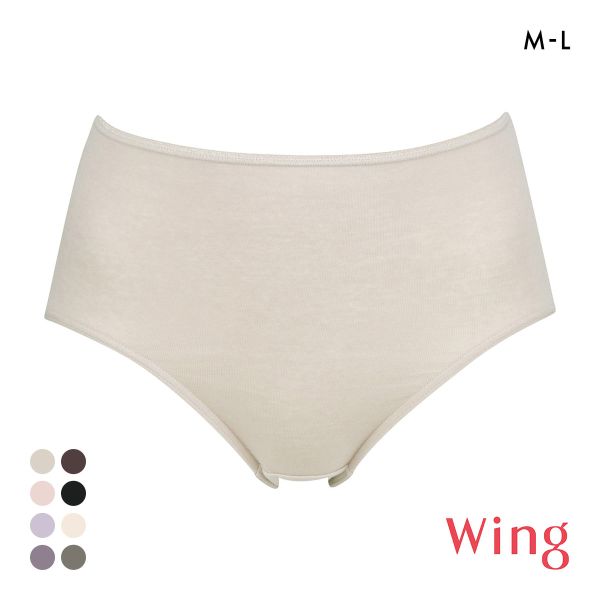 ワコール Wacoal ウイング Wing 綿の贅沢オーガニック ショーツ ML コットン 綿混 天然素材 なめらか